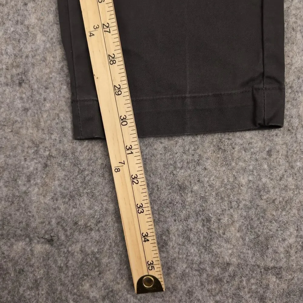 Banana Republic Pants Mens 32x32 Black Aiden Chino Slim Fit Stretch Casual - Picture 6 of 9